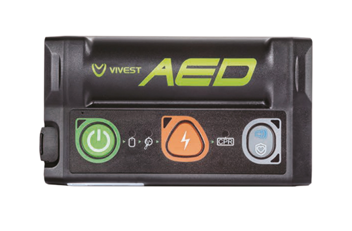 Vivest P1 Pocket Pro — volautomatische pocket-AED