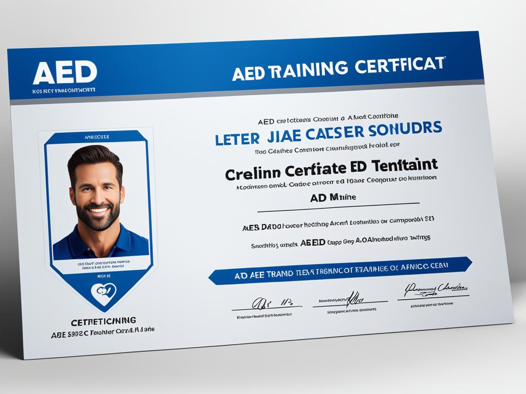 AED Training Certificaat