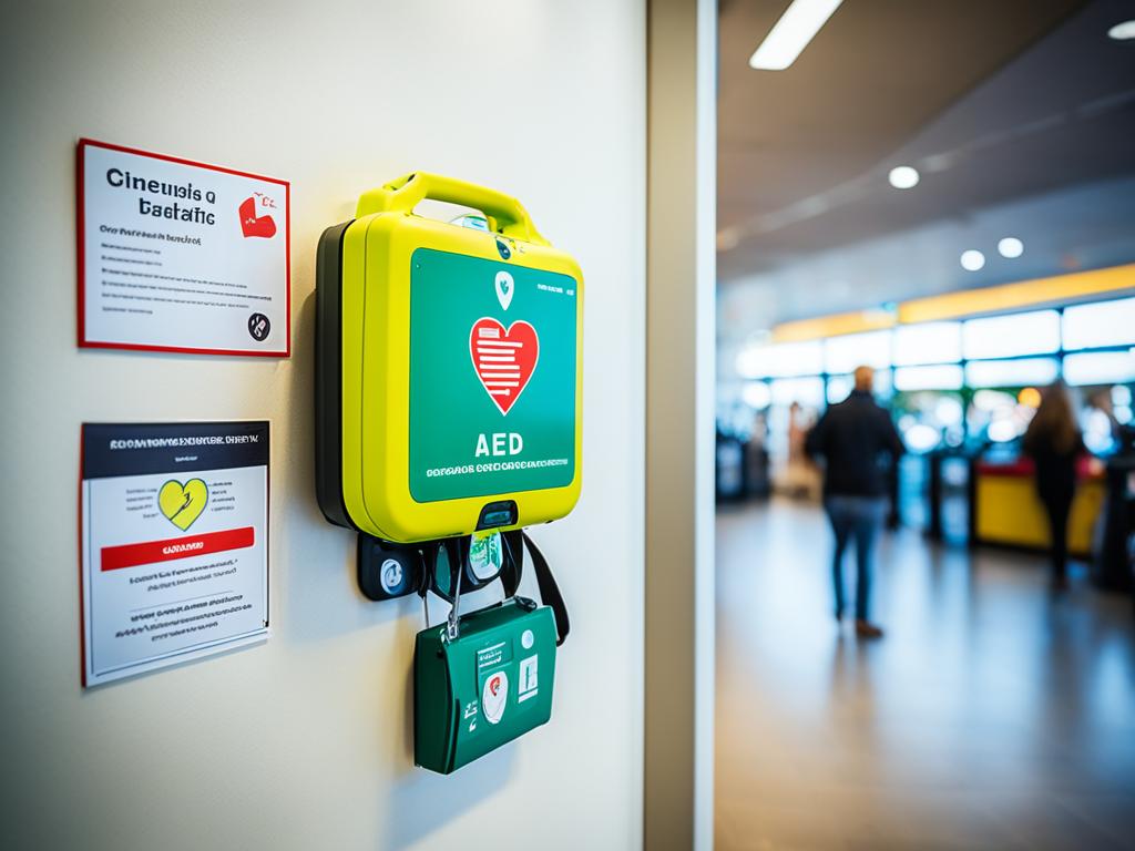 On-site AED